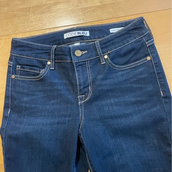 Code Bleu Chelsea Classic Straight Jeans Size 2P Short - Picture 3 of 11